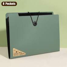 Carpeta de archivo expandible con 5/8/13 bolsillos, ultra ligera y delgada, organizador de archivo acordeón, tamaño A4 carta, organizador de documentos y recibos para el aula, el hogar, la oficina y los viajes