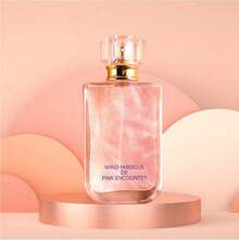1.7oz Pink Floral Fruity Woody Hibiscus Perfume For Women | Long-Lasting Fresh Breeze Scent | Elegant Glass Bottle | Summer Daily Wear & Romantic Date Night Fragrance Gift Perfumes Women Perfum - 粉色 - 查看 3