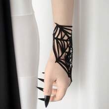 A Fashionable And Niche Black Thorn Gothic Style Bracelet For Women, Suitable As A Party Role-Playing Accessory - Gun Black - View 2
