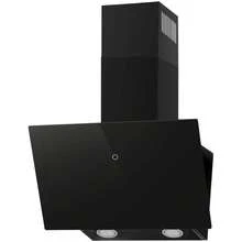 SNDOAS Dunstabzugshaube 60cm, Kopffreie Wandhaube mit 550 m³/h Starker Saugleistung, inkl. Aktivkohlefilter, LED-Anzeige Touchscreen, Verzögerungs-Ausschaltfunktion, Abluft/Umluft, Schwarz [Energieklasse A++]