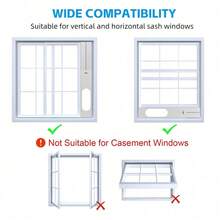 Portable Air Conditioner Window Slide Kit Plate Parts Exhaust Adaptor Hose Duct - 3PCS - View 9