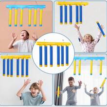 Children's Catch Falling Sticks Reaction Game, Hand-Eye Coordination Training Toy, Indoor Outdoor Interactive Speed Challenge Game, Suitable For Family Gatherings - Multicolor - View 6