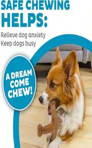 Outward Hound Dogwood Wood Durable Dog Chew Toys, Real Wood &Amp; Calming Hemp, 2-Pack, Medium - Dogwood Jack - View 7