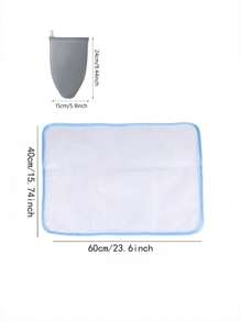 1 pieza Tabla de planchar mini, almohadilla de planchado mini resistente al calor, manopla impermeable y antivahor con bucle para el dedo, guantes de planchado de vapor para cuellos, bolsillos, corbatas, decoración del hogar, cocina, dormitorio, oficina, escuela, útiles escolares
