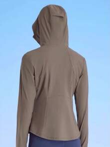 CAMEL CROWN Women's UPF 50+ Sun Protection Shirt, Breathable Quick-Dry Long Sleeve Jacket For Summer - Ranger Brown - View 3