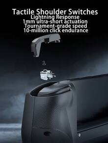 GAMESIR X5s無線手柄 霍爾3D搖桿+線性扳機 可調行程六軸體感 安卓/iOS/PC/Switch相容 長時間續航 灰色 - 灰色 - 查看 4