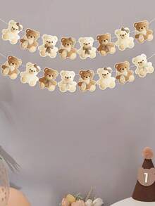 1 Bộ Banner Treo Trang Trí Chủ Đề Gấu Nâu, Phông Nền Trang Trí Tiệc Chủ Đề Gấu Nâu Dễ Thương, Banner Treo Trang Trí Tiệc Sinh Nhật, Phông Nền Trang Trí Phòng Tiệc Chào Mừng Em Bé, Banner Treo Trang Trí Tiệc Tiết Lộ Giới Tính, Trang Trí Tiệc Sinh Nhật, Trang Trí Nhà Cửa, Quà Tặng Tiệc - màu nâu - Xem 5