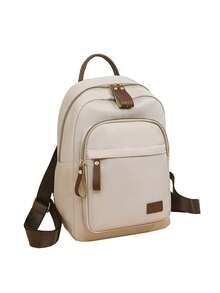 大容量多功能旅行背包，新款牛津布款式，时尚通勤，休闲双肩包，轻便旅行 - 彩色 - 查看 10