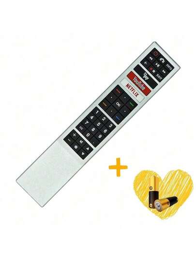 Controle Remoto Compatível TV AOC Led Smart 4k   Pilhas