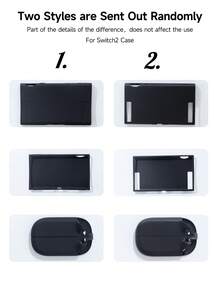 1 pieza Funda protectora con patrón de cereza, corazón y lazo, compatible con Switch2/Switch NS/Smart OLED/Lite, compatibles con accesorios de consola de juego Switch/switch 2, Set completo que incluye bolsa de almacenamiento, base para ranura para tarjetas, cubierta protectora de Switch, mejor regalo compatible para jugadores de interruptor - Multicolor - Ver 10