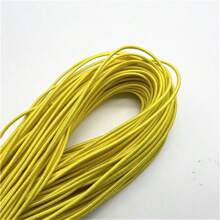 5yards/Lot 1.5mm Strong Round Elastic Ribbon Sewing Elastic Band Fiat Rubber Band For Waist Band Stretch Rope DIY Mask Lanyard
