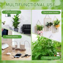 1/5PCS Durable Green Frog Plant Support Pile - Cute Frog Flower Pot Embracing Plant Climbing Fixing Clip, Plastic Garden Decoration, Suitable For Indoor And Outdoor Use, Perfect For Supporting Stem Growth, Frog Garden Decoration, Indoor Plant Support | Fun Garden Accessories | Durable Plastic