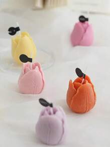 Tulip Silicone Candle Mold, Handmade DIY 3D Rose Soap, Stone, Resin Casting Mold Craft Tool