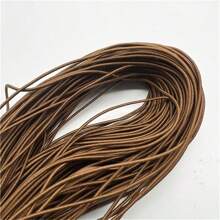 5yards/Lot 1.5mm Strong Round Elastic Ribbon Sewing Elastic Band Fiat Rubber Band For Waist Band Stretch Rope DIY Mask Lanyard