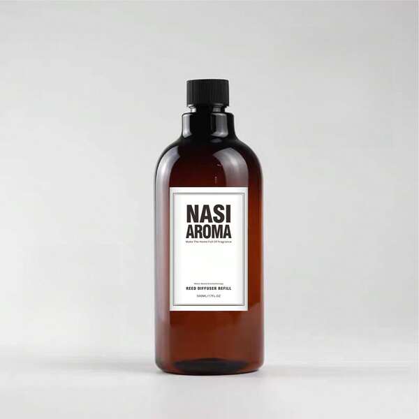 500ml Water Soluble Refill Essential Oil For Aroma Diffuser - Air Freshener Fragrance Refill For Hotel, Home, Office, Kitchen Use - Rose, Jasmine, Ocean, Lavender, Gardenia, Blackberry, Cologne, Lemon, Peach, Mint, Lily, Bluebell, Cedar Scents