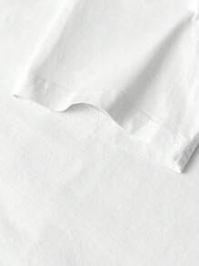 marine life，Ribbed Cotton Women's T-Shirt,College Style Spring Summer New Sports Women's,Draped Soft Breathable Women's Short Sleeve Tight Top - 白色 - 查看 5