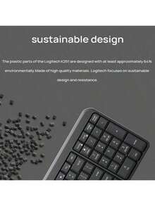 Logitech K251無線藍牙鍵盤 超薄巧克力靜音鍵 三裝置切換 至薄機身 Mac/Win/iOS/Android全相容 莫蘭迪高級配色 - 白色 - 查看 5