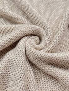 女士纯色简约褶饰吊带背心 - 香檳色 - 查看 5