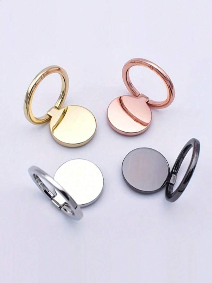 Giá đỡ điện thoại xoay 360° đa năng - Khóa vòng kim loại thích hợp cho máy tính để bàn và điện thoại thông minh tương thích với iPhone, điện thoại Android, quà tặng sinh nhật, gia đình, bạn bè Giá đỡ điện thoại Phụ kiện điện thoại - Nhiều màu - Xem 1