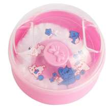 Baby Body Makeup Puff Large Fluffy Soft Face Loose Puff With Container Box, Suitable For Baby Kids Adult Bathing Trip