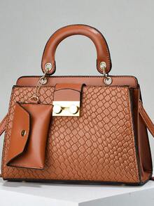 Women Shoulder Bags - 藍色 - 查看 7