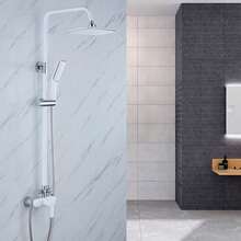 WANLECY Système de douche - Blanc - Voir 3