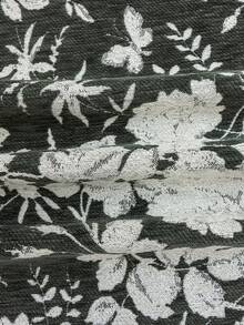 1 件美式乡村复古风格桌布，绿色花卉提花设计，长方形餐桌、茶几、电视柜罩，适合节日、派对、婚礼、家居和宿舍装饰 - 墨綠色 - 查看 9