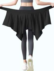 2 chiếc/1 chiếc - Khăn choàng chống nắng mềm mại khô nhanh cho nữ, thắt lưng, khăn quàng cổ, váy liền thân thể thao, chống chói và khó coi, váy liền thân che mông và giúp bạn trông thon gọn hơn, quần áo tập yoga thể dục, váy quấn hông cho nữ, khăn choàng buộc dây tập yoga thể dục, váy ngắn chống chói che hông khi chạy bộ, váy quấn ngoài, - Nhiều màu - Xem 5