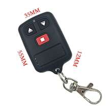 1 pieza de control remoto de cerca y motor de bastidor Weijie de 418 MHz. Ampliamente utilizado en dispositivos antirrobo de automóviles y motocicletas, lámparas, controles remotos de máquinas, puertas y portones, controles remotos de puertas automáticas, controles remotos de cortinas, etc. - Negro - Ver 2