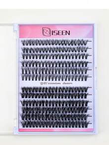 640 件 D 卷睫毛簇 - 睫毛簇套装 睫毛延长套装 睫毛粘合和密封簇睫毛延长 睫毛簇 睫毛延长套装 DIY 家用假睫毛 睫毛簇套装，睫毛，睫毛，假睫毛 - 黑色 - 查看 14