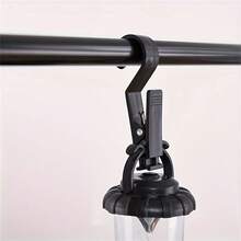 耐用 PVC 轻质露营挂钩，多用途户外帐篷夹，用于悬挂设备、毛巾等，可靠，带安装孔，适合露营、徒步旅行、背包旅行 - 查看 6