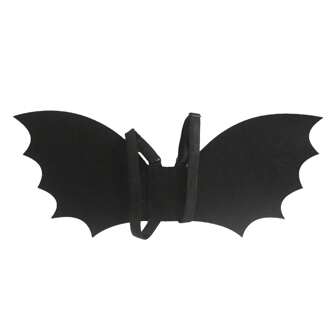 Black Bat Wings Halloween Angel Dress Decoration Accessories Costume Cosplay Pretend For Play Dress Up Wings