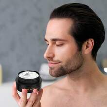 MOPOYAT 3 piezas bálsamo para Barba - ¡Realza el encanto de tu barba! Nutre y fortalece tu barba - Limpieza profunda - Bálsamo para el crecimiento de la barba al 20 % - Sin alcohol - Blanco - Ver 9