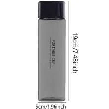 1/2pcs- Large-Capacity Portable Insulated Lunch Bag+Black Plastic Cup, Waterproof Aluminum Foil Handbag, Polyester Material, Rectangular Design, Rectangular Water Cup, Suitable For Travel And Commuting, Outdoor Carrying, Convenient And Practical. - Multicolor - View 7