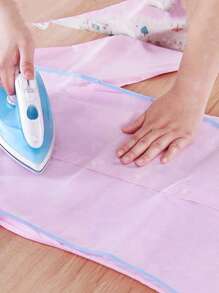 1 pieza Tabla de planchar mini, almohadilla de planchado mini resistente al calor, manopla impermeable y antivahor con bucle para el dedo, guantes de planchado de vapor para cuellos, bolsillos, corbatas, decoración del hogar, cocina, dormitorio, oficina, escuela, útiles escolares