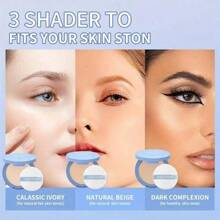 Multi-Shade Matte Setting Powder – Flawless Finish, Daily Use, Suitable For All Skin Types
