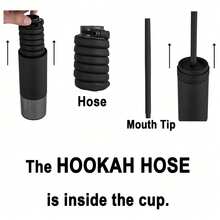 Zestaw przenośnych fajek wodnych z pojedynczym wężem o długości 10 cali, wielofunkcyjna misa do fajki wodnej, akcesoria do fajki wodnej, mini fajka wodna, szisza samochodowa, szisza podróżna, odpowiednia na prezenty z okazji ukończenia szkoły, wieczory kawalerskie, prezenty dla druhen, prezenty na Dzień Ojca, dekoracje na Halloween, prezenty na Halloween, prezenty dla druhen, upominki dla gości weselnych, dekoracje na przyjęcia urodzinowe i artykuły ślubne