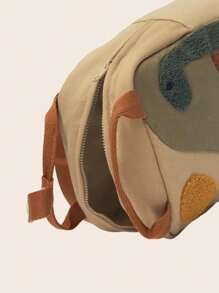 1pc Cute Dinosaur Children's Backpack, 1pc Cartoon Style Kids Backpack, Student School Bag, Fashion Casual Backpack, Cartoon Children Backpack