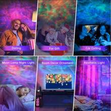 Astronaut Galactic Projector With Illuminated Moon Base, Star Effects, And Remote Control - BLANCO - View 4