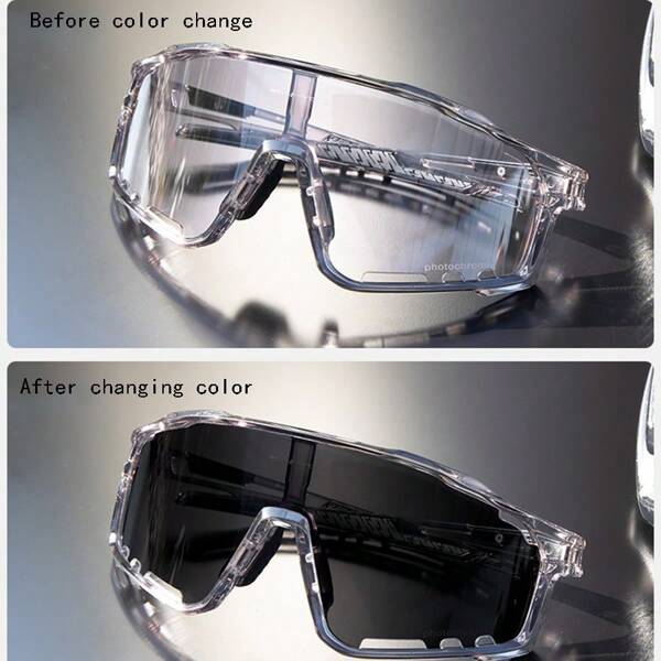 Photochromic Bike Cycling Glasses Outdoor Sports Eyewear Men MTB Mountain Road Bicycle Riding Glasses Women Fishing