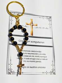 Recuerdo Luctuoso, Fin de Novenario-Aniversario Luctuoso, 10 piezas, diy - Negro - Ver 2