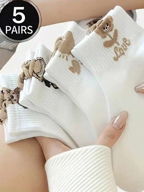 20/15/1/3/5/10 Pairs Of Women's Cotton Socks,Short Socks,Invisible Socks,White Socks,Black Socks,Women Socks,Cute Socks,Girls Socks, Autumn/Winter/Spring/Fall/Summer Socks,Mesh Breathable Details, Guide Rail Breathable Hole Design, Moisture Wicking, Soft And Smooth, Suitable For Various Holidays, Sports, Leisure, Business And Other Daily Wear, Can Be Worn All Year Round, Color Combinations Are Random.