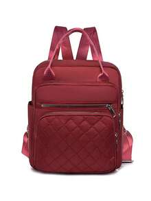 牛津布双肩包 - 新款轻便百搭时尚休闲女士背包 - 彩色 - 查看 8