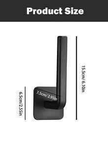 1/2/3个装L型免钻粘钩厨房浴室收纳粘钩免钻不留痕自粘式壁挂厨房阳台浴室宿舍收纳牢固不伤墙面实用挂钩 - 黑色 - 查看 11