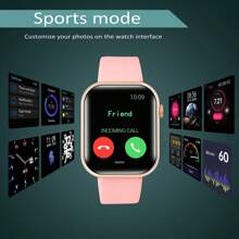 2025 Latest Smart Watch, 2.05" Full Touchscreen, Stylish Health & Fitness Smartwatch With Metal Body, Wireless Calling & Message Alerts, Multi-Sport Modes Like Running, Climbing, Pedometer. Great Gift For Holidays!