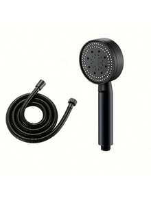 1 件/3 件高压淋浴喷头，带软管和支架套装，高压花洒淋浴喷头组合，节水手持淋浴喷头，1.6GPM 适用于干性皮肤和头发，浴室配件家居浴室装饰秋季装饰