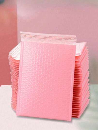 10pcs Pink Bubble Mailers, Padded Bubble Envelopes, Waterproof Envelopes, Bubble Wrap Mailing Advertisements, Multi-Purpose Packaging Bags, Waterproof Padded Self-Seal Cushion Mailers, Padded Opaque Shipping Supplies For Jewelry Cosmetics, Shipping, Mailing, Home, Christmas And Halloween Gift Packaging Bags,Christmas Mother's Day Graduation