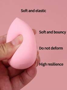 14pcs Premium Makeup Brush Set, Including Foundation Brush, Makeup Sponge Sponge, Face Makeup Brushes - Pink - View 5