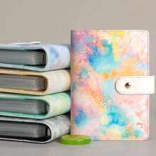 A6 Budget Binder - Elegant Appearance With An Oil Painting Feel - Equipped With A Budget Tracker - Suitable For Household Spending Saving Budget Expenses And Financial Organization For Women Wallet Mini Wallet Purse Wallet Wristlet Wallet Coin Wallet
