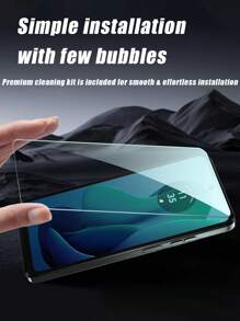 3 قطع من واقي الشاشة عالي الدقة متوافق مع هواتف موتورولا موتو E7 / موتو G10 / موتو E7 Plus وأغلب موديلات موتورولا، من الزجاج المقسى 9H+، مضاد للخدش ، حساسية لمس واضحة، مناسب لحافظات الهواتف